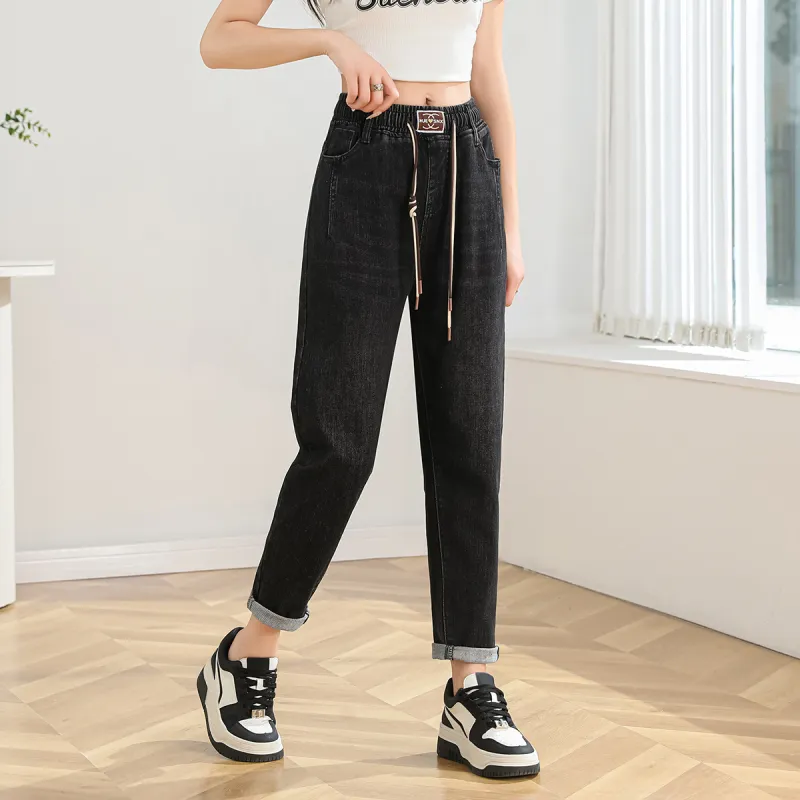 ORIGIN Jeans Women's Black Gray Color-1