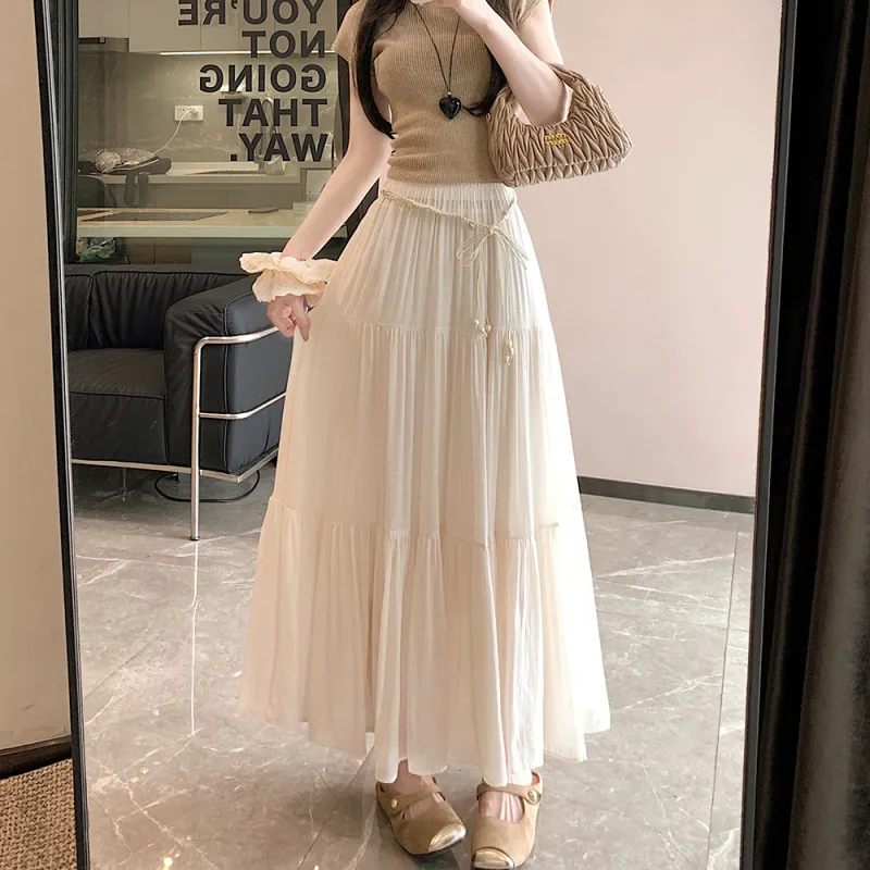 ORIGIN Casual Long Skirt Women's-14