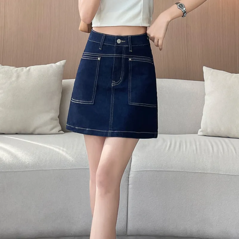 ORIGIN Denim Short Skirts Women's-5