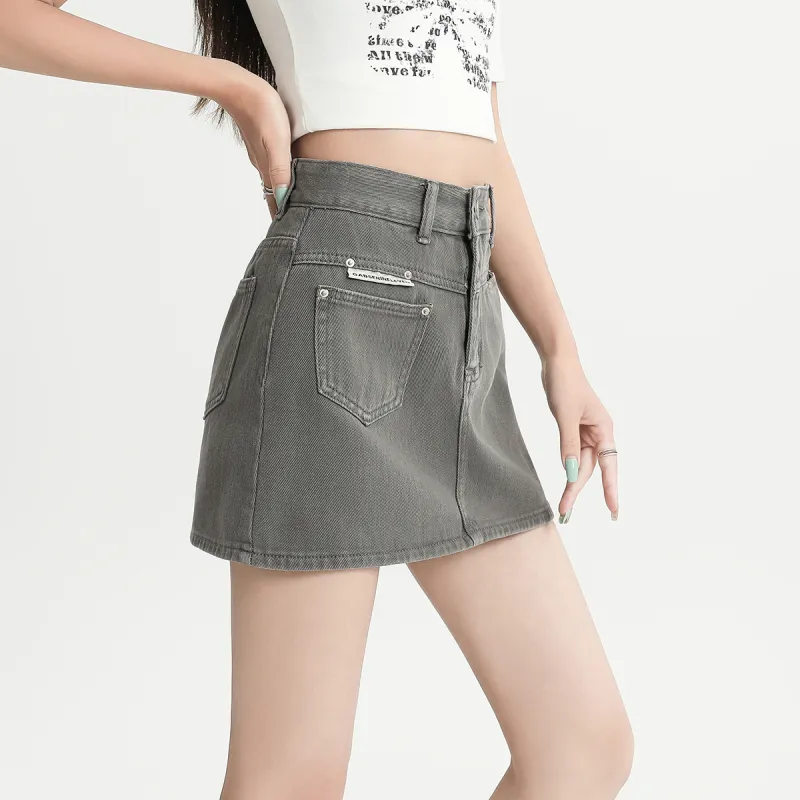 ORIGIN Denim Short Skirts Women's-5