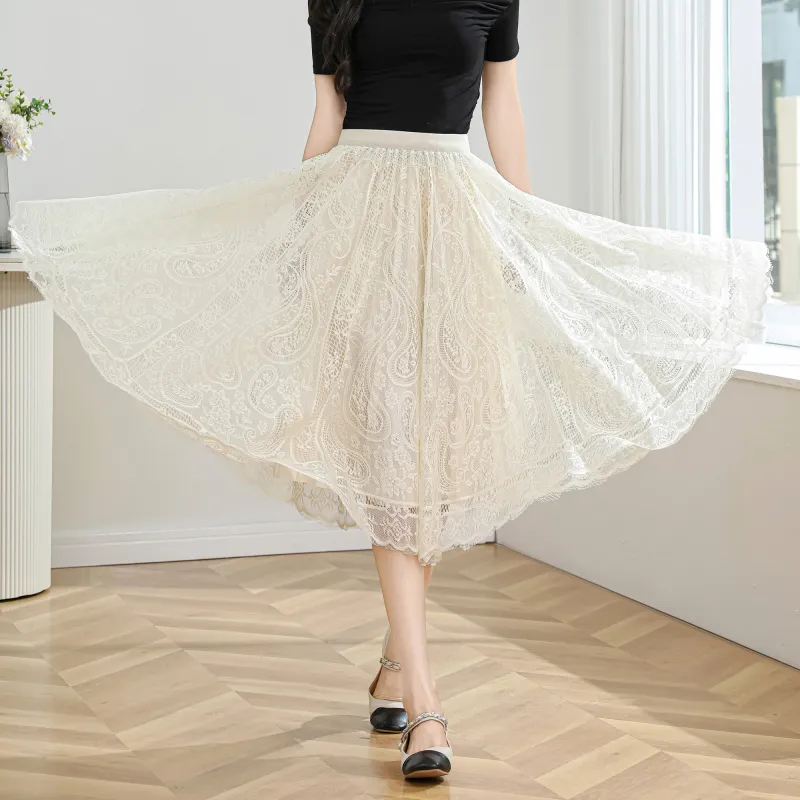 ORIGIN Casual Long Skirts Women's-8