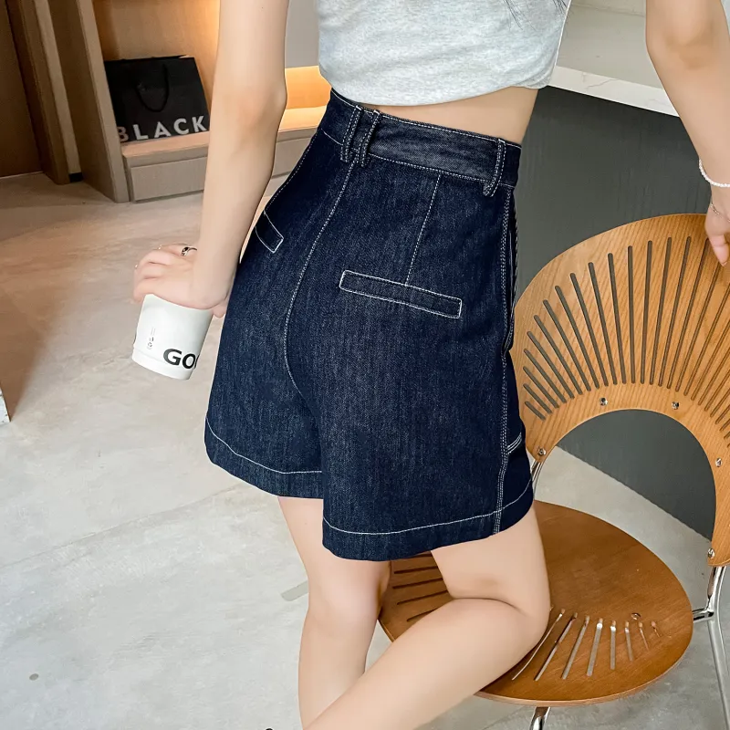 ORIGIN Denim Shorts Women's Denim Blue-0