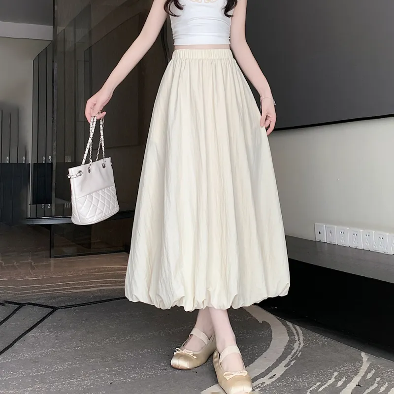ORIGIN Casual Long Skirt Women's-13