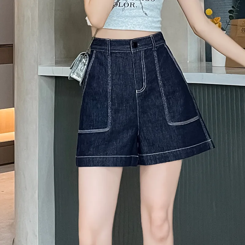 ORIGIN Denim Shorts Women's Denim Blue-2