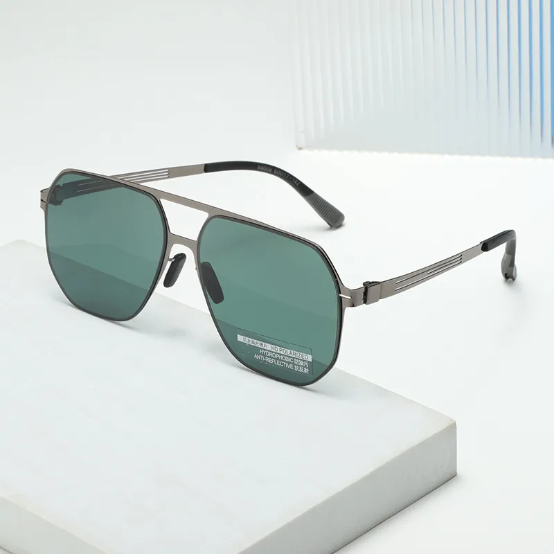 LEARNING RESOURCES Metal Square Sunglasses Men's-1