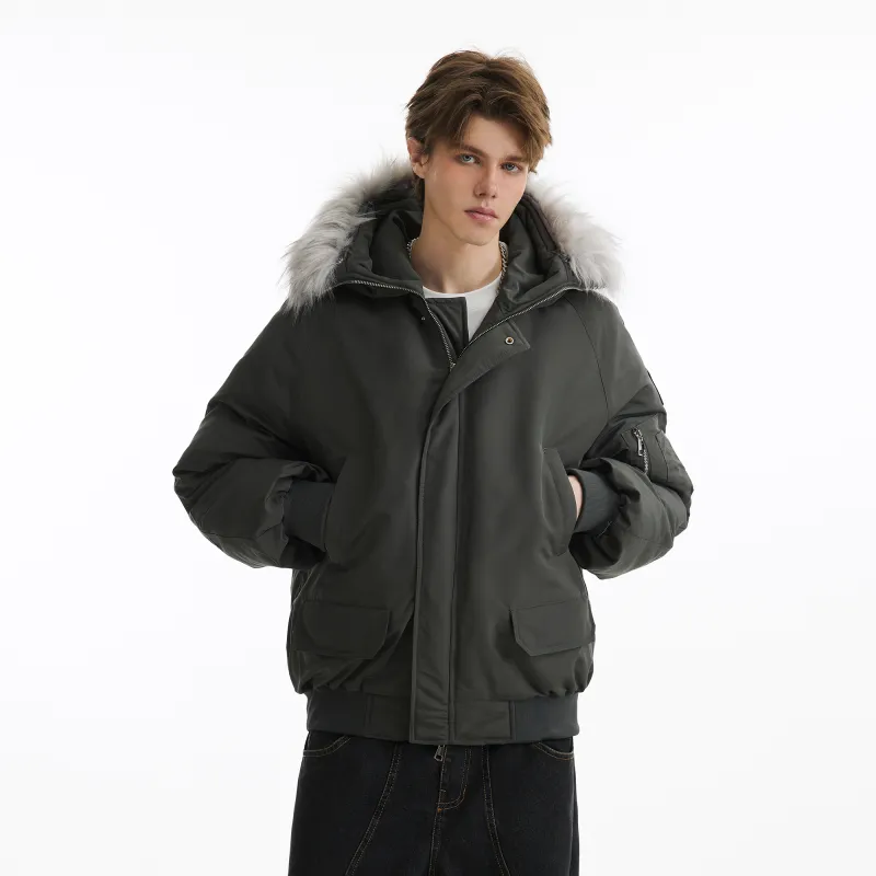 NANDCHN Parka Coats Unisex-3