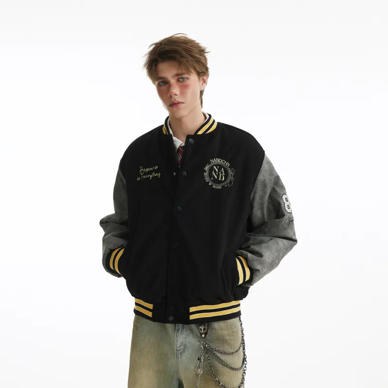 NANDCHN Puffer Jacket Unisex Black-4