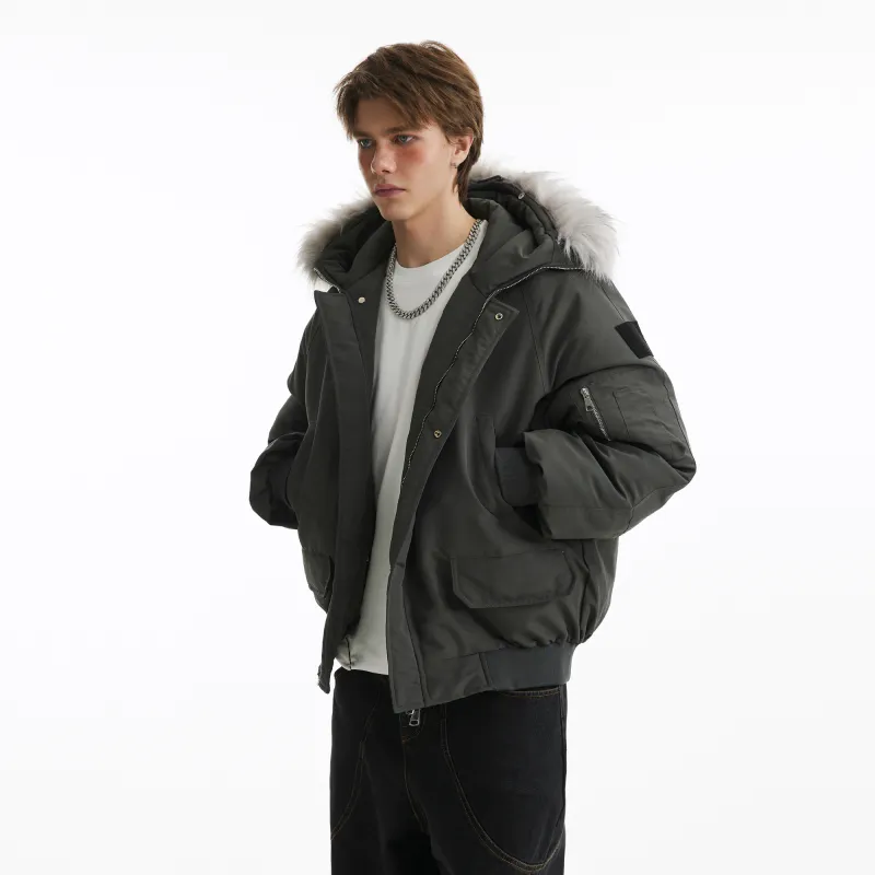 NANDCHN Parka Coats Unisex-4