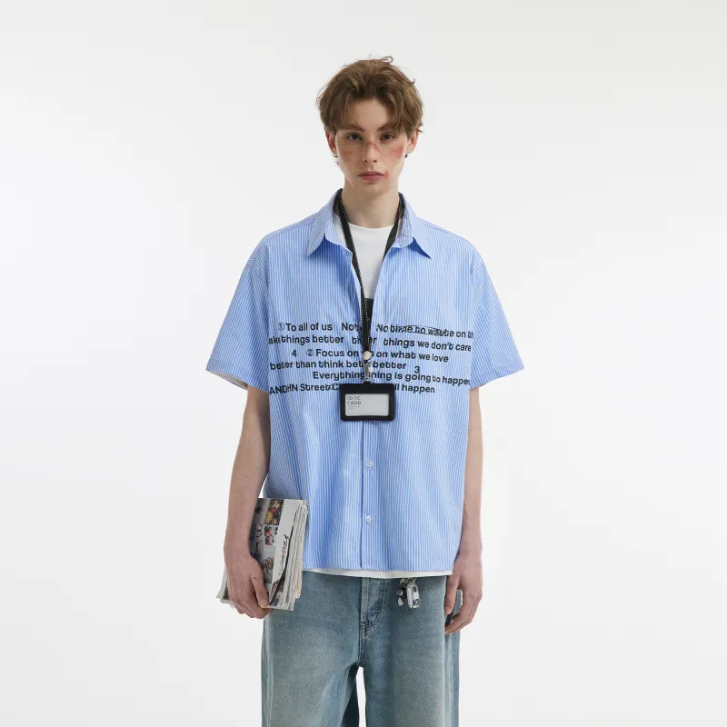NANDCHN Shirt Unisex Light Blue-3