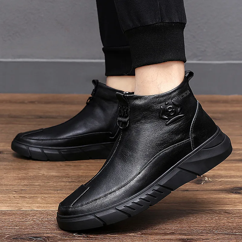 Eminu Ankle Boots Men Black-2
