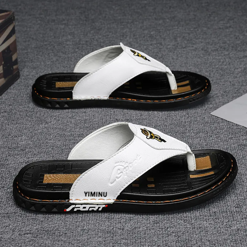 Eminu Rubber Sole Quick Dry Flip Flops Men's-8