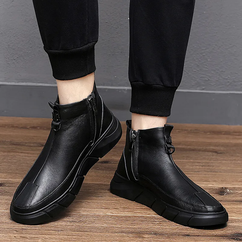 Eminu Ankle Boots Men Black-8