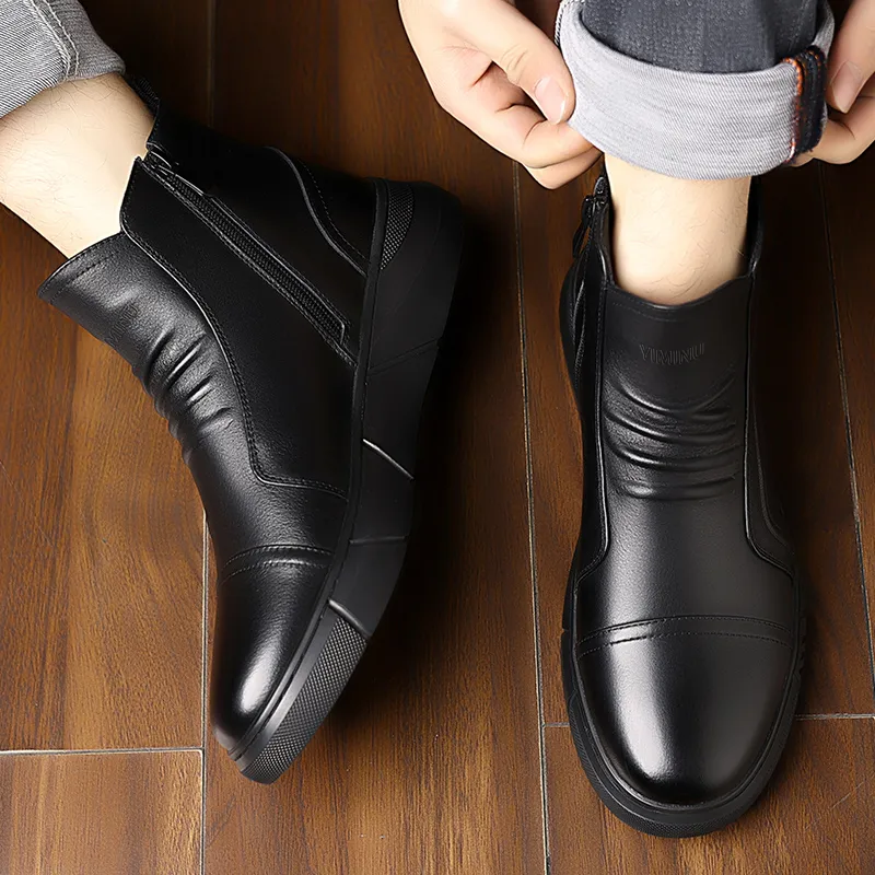 Eminu Ankle Boots Men Black-8