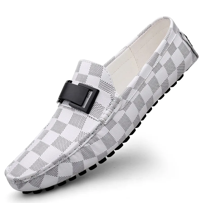 Eminu Gommino Loafers Men Black-8