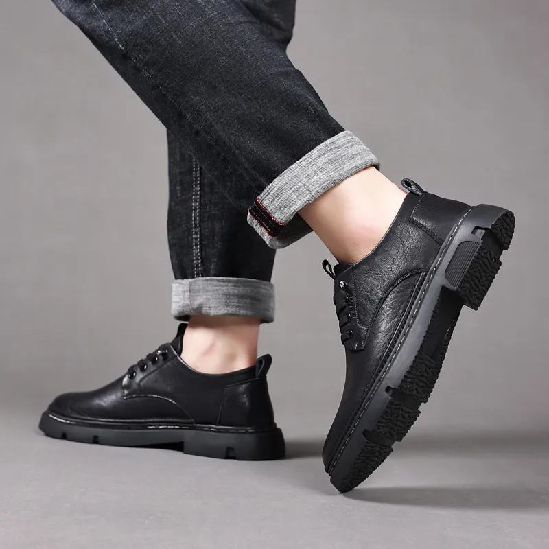 Eminu Ankle-Length Martin Boot Men's-3