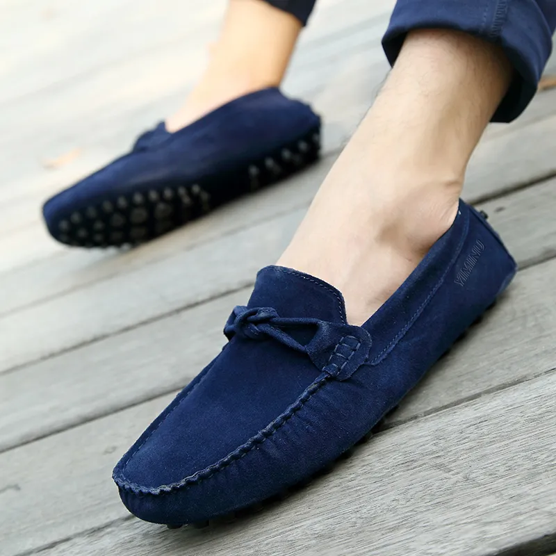 Eminu Gommino Loafers Men Black-9