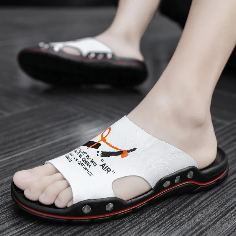 Eminu Abrasion Resistant Slide Slippers Men's-7