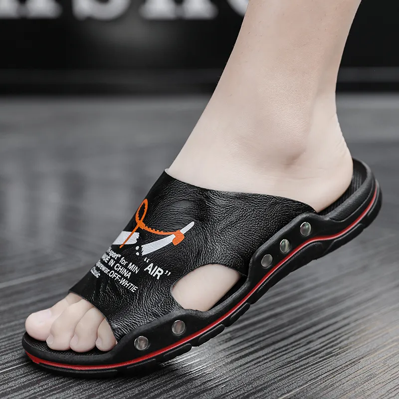 Eminu Abrasion Resistant Slide Slippers Men's-2