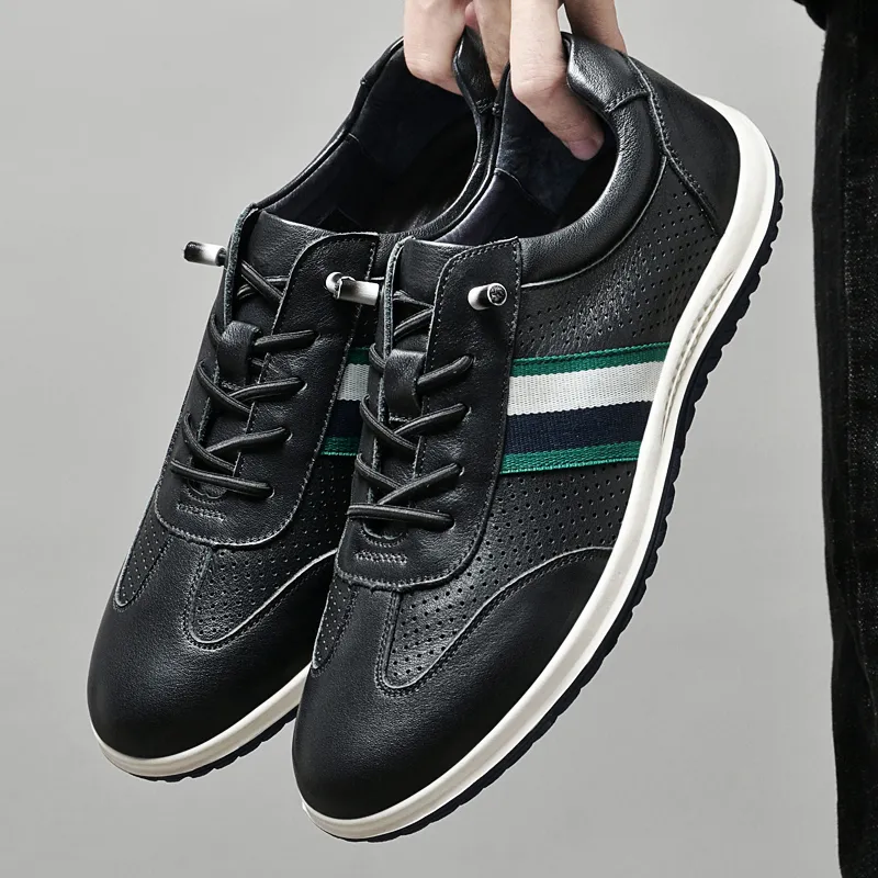 Eminu Breathable Moisture Wicking Low Top Casual Shoes Men's-4