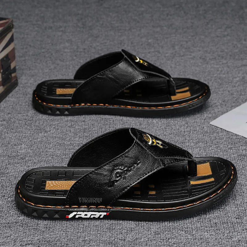 Eminu Rubber Sole Quick Dry Flip Flops Men's-3