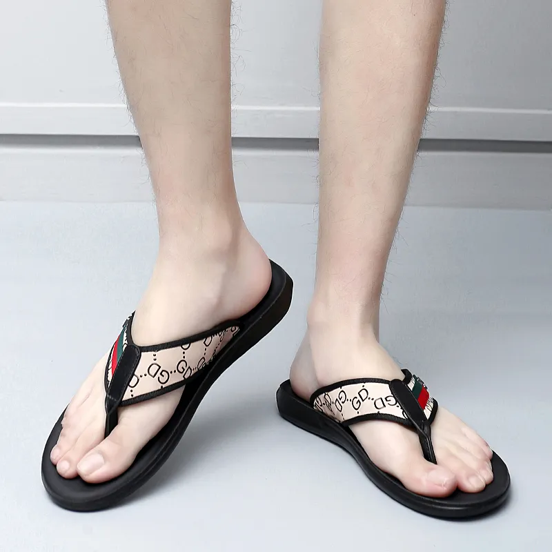 Eminu Rubber Sole Slip Resistant Flip Flops Men's-8