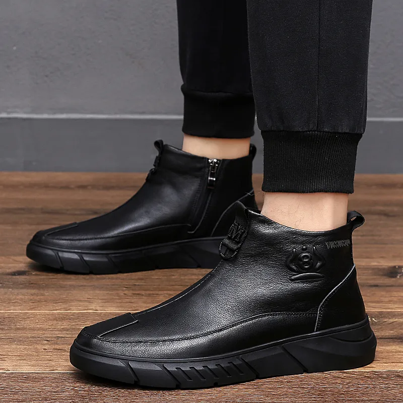 Eminu Ankle Boots Men Black-6