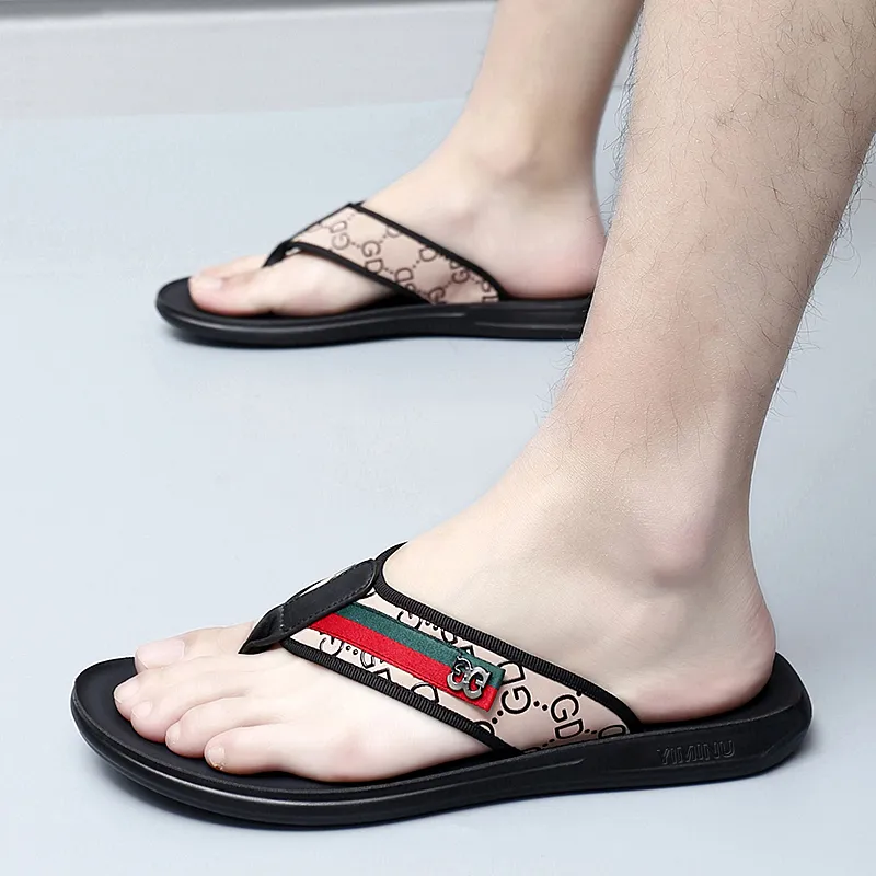 Eminu Rubber Sole Slip Resistant Flip Flops Men's-9
