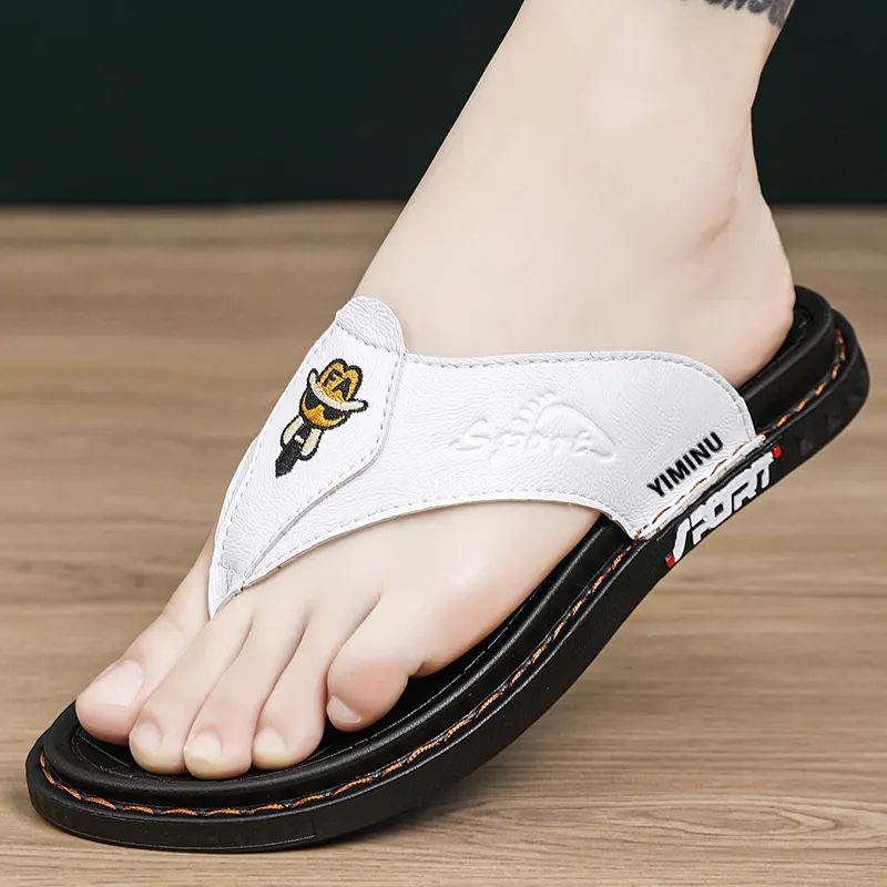 Eminu Rubber Sole Quick Dry Flip Flops Men's-9