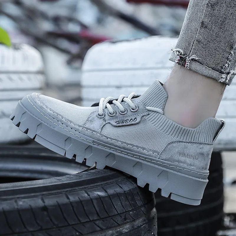 Eminu Slip Resistant Low Top Casual Shoes Men's-2