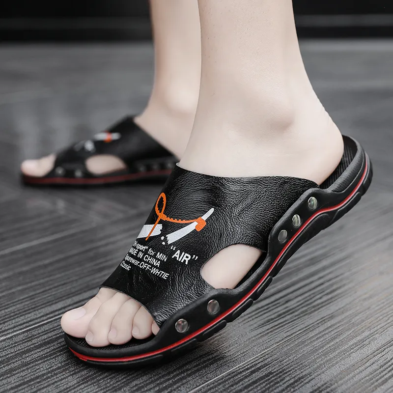 Eminu Abrasion Resistant Slide Slippers Men's-3