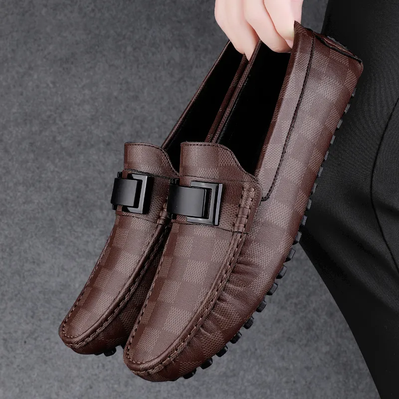 Eminu Gommino Loafers Men Black-15