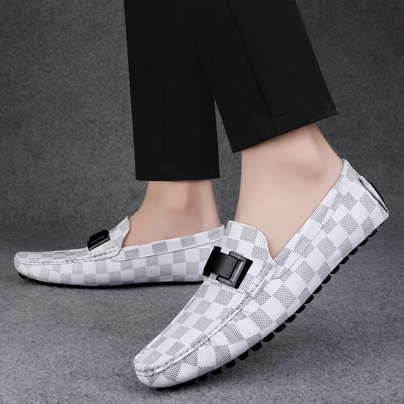 Eminu Gommino Loafers Men Black-11
