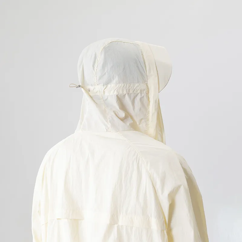 RASHOMONG Reflective With High Visibility Detachable Sun Protection Clothing Unisex-16