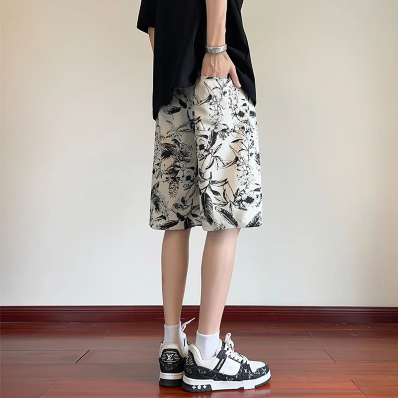 RASHOMONG Casual Shorts Unisex-8