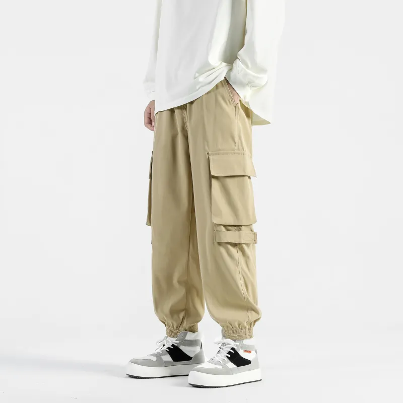 RASHOMONG Cargo Pants Unisex-11