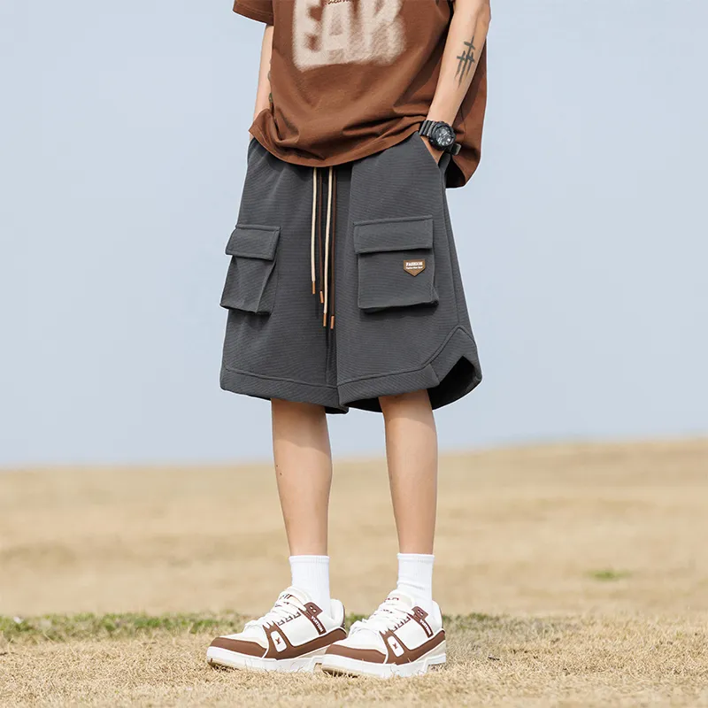RASHOMONG Casual Shorts Unisex-23