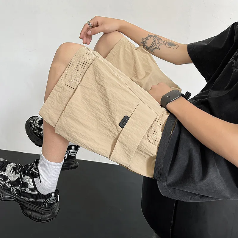 RASHOMONG Casual Shorts Unisex-12