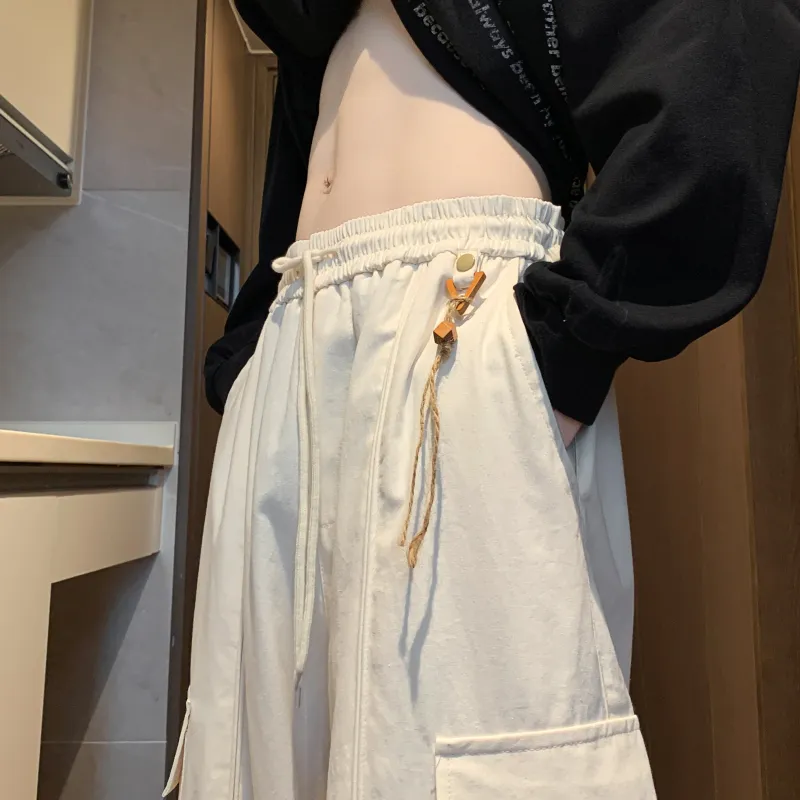 RASHOMONG Casual Pants Unisex-4