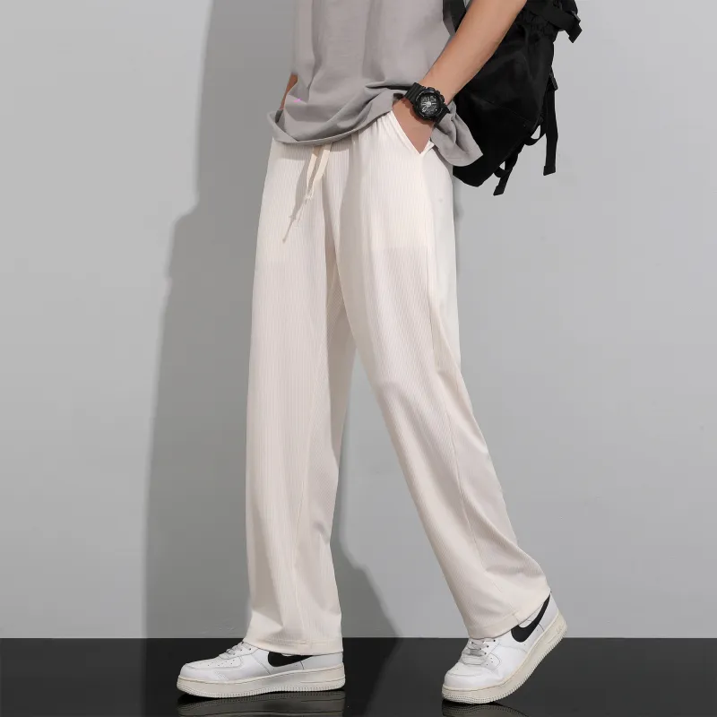 RASHOMONG Casual Pants Unisex-11