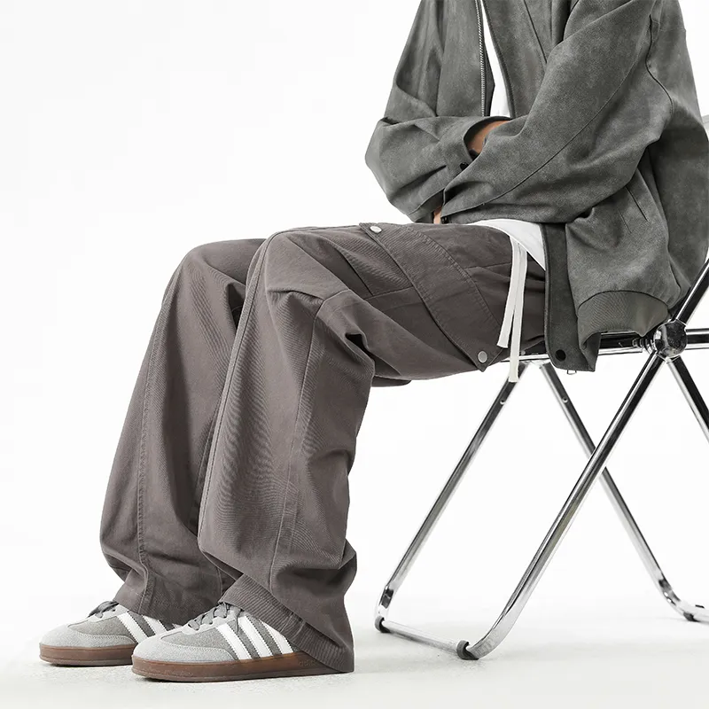 RASHOMONG Cargo Pants Unisex-11