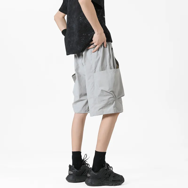 RASHOMONG Cargo Shorts Unisex-6