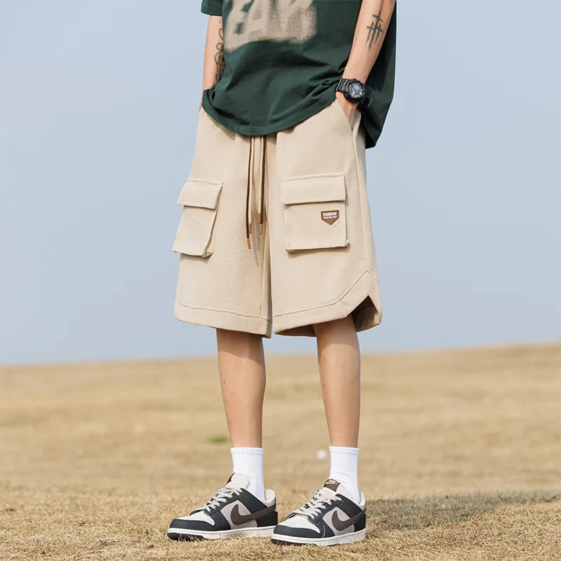 RASHOMONG Casual Shorts Unisex-5