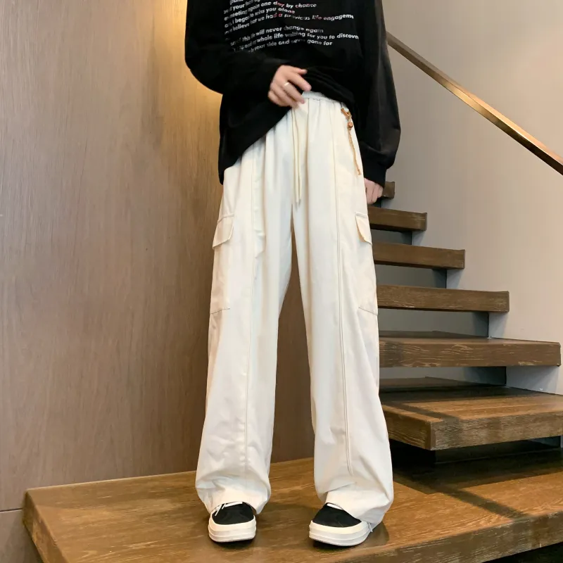 RASHOMONG Casual Pants Unisex-1