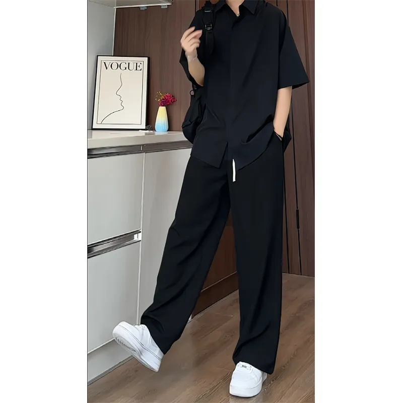 RASHOMONG Shirt Matching Set Unisex-6
