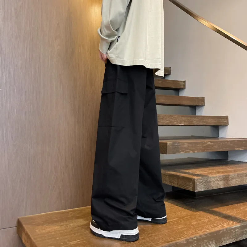 RASHOMONG Casual Pants Unisex-19
