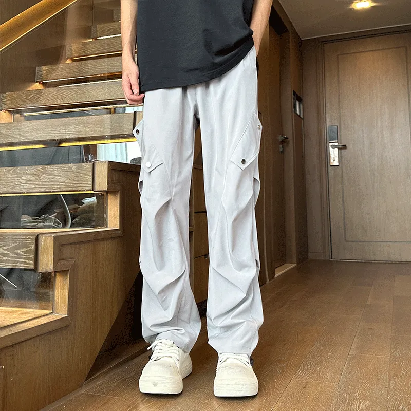 RASHOMONG Casual Pants Unisex-7