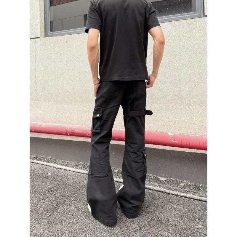 RASHOMONG Jeans Unisex Black-2