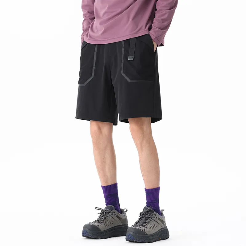 RASHOMONG Casual Shorts Unisex-2