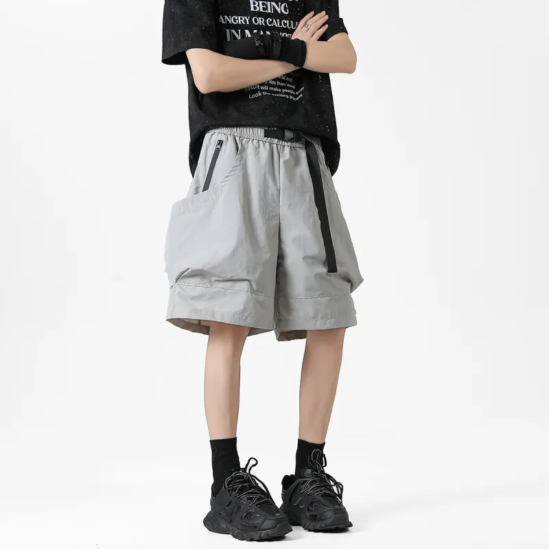 RASHOMONG Cargo Shorts Unisex-9