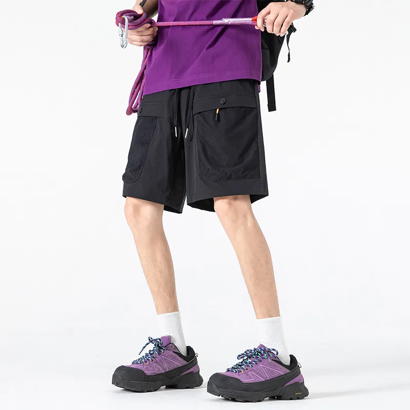 RASHOMONG Casual Shorts Unisex-2